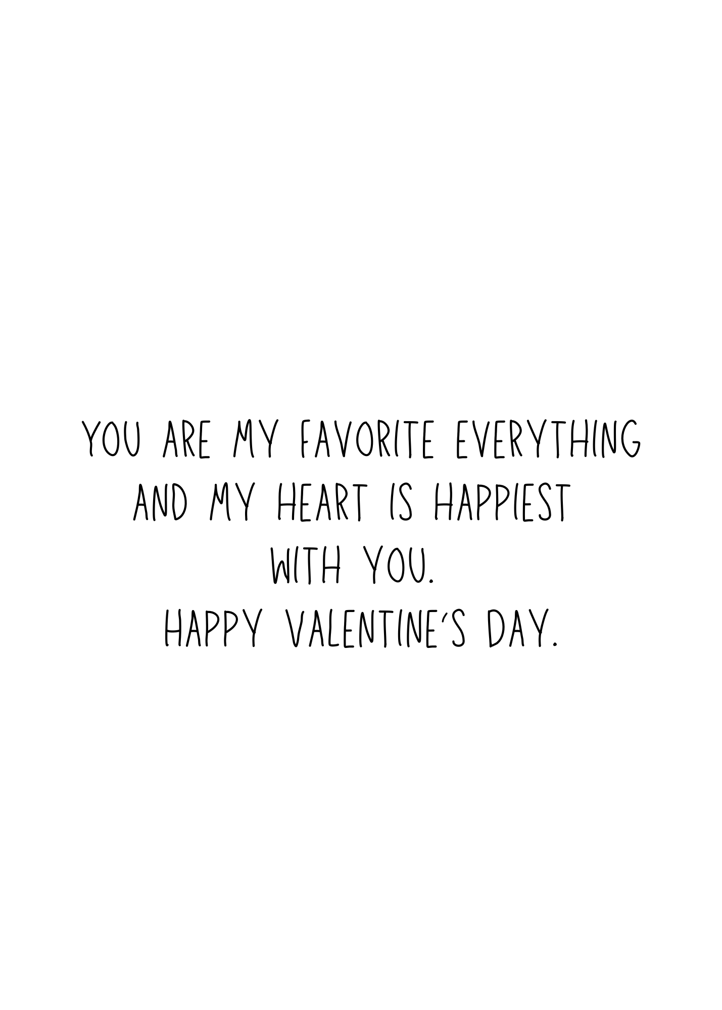 Valentine Heart Balloon Greeting Card