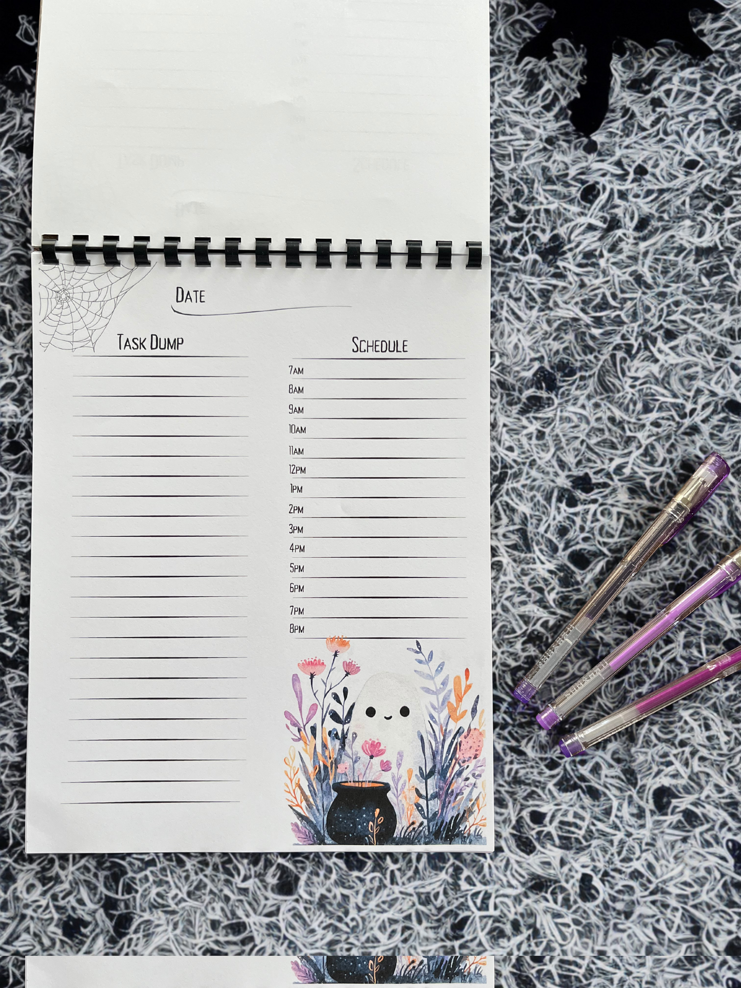Cutesy Ghost Task Dump Notepad