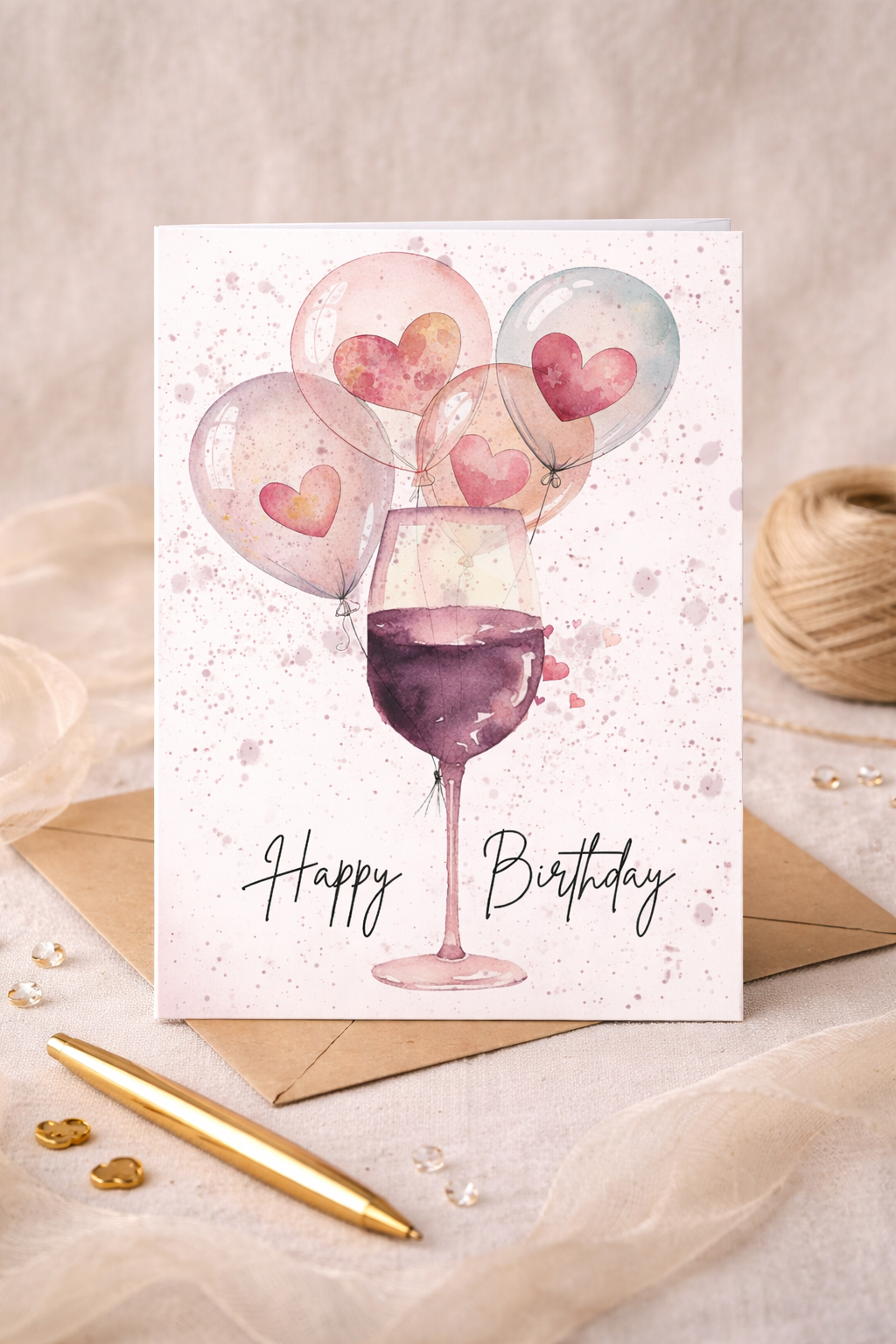 Everything You Deserve Birthday Greeting Card