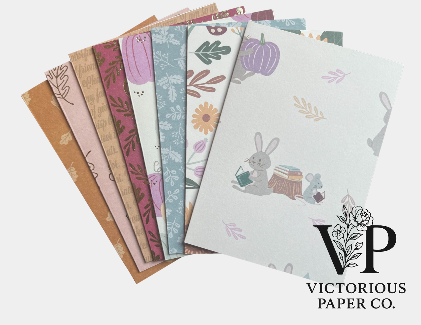 Fall Boho Collection Note Cards - 24 Pack